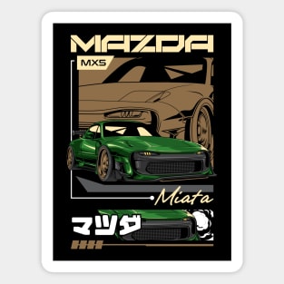 Miata MX-5 JDM Car Magnet